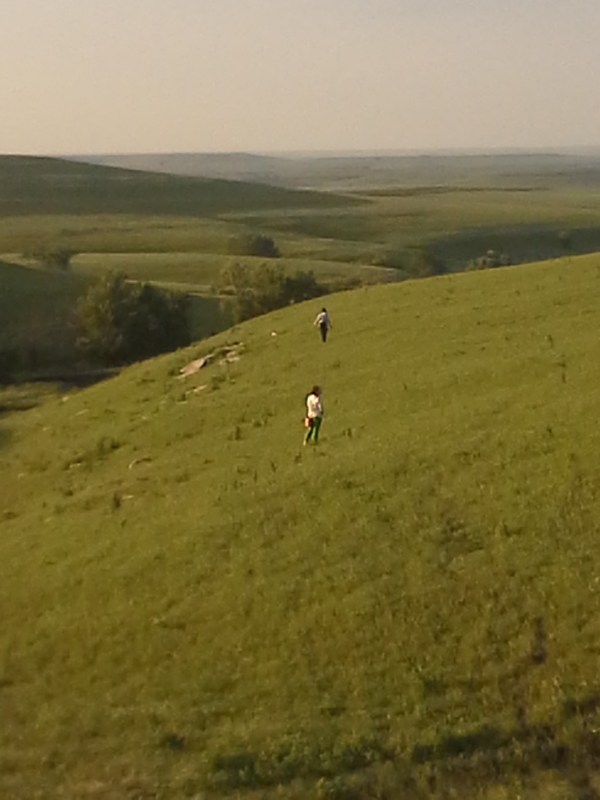 At Rosalia Ranch during the Symphony in the Flint Hills. I believe this is Kaitlin Whelan and Jen Bookhout.